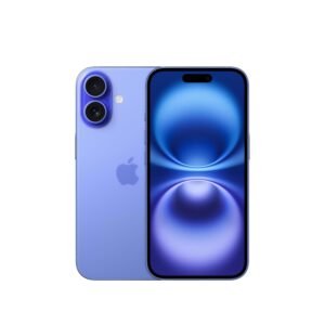 Apple iPhone 16 128 GB: 5G Mobile Phone with Camera Control, A18 Chip and a Big Boost in Battery Life. Works with AirPods; Ultramarine